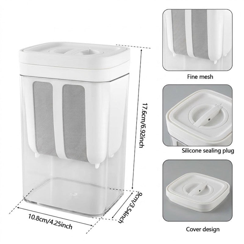 Greek Yogurt Maker – 1100ML | Make Thick Greek Yogurt at Home