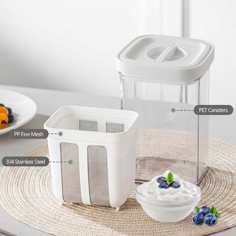 Greek Yogurt Maker – 1100ML | Make Thick Greek Yogurt at Home